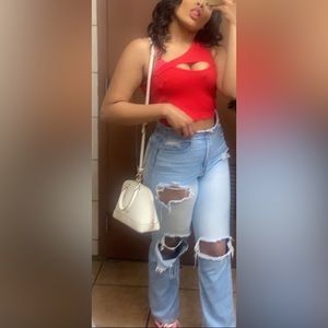 S.O.N.G 90s boyfriend jean